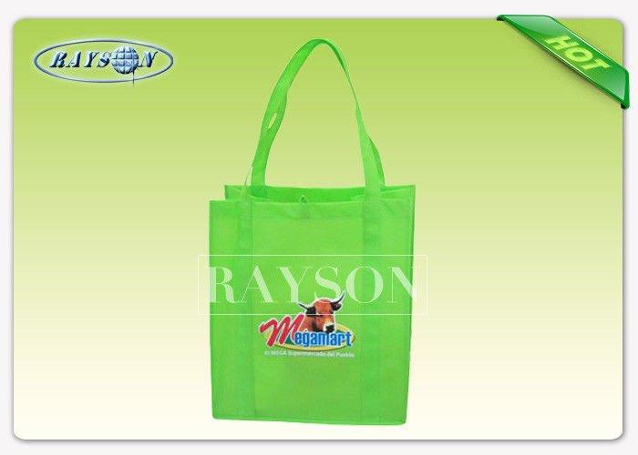 Supermarket PP Non Woven Bags 70gsm - 90gsm 50x40x10 cm With Long Handle
