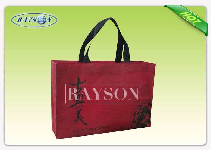 Eco Friendly TNT Shopping Bag With Customized Logo / Non Woven Reusable Bags