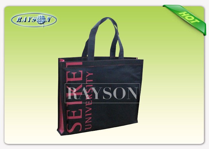 Supermarket PP Non Woven Bags 70gsm - 90gsm 50x40x10 cm With Long Handle