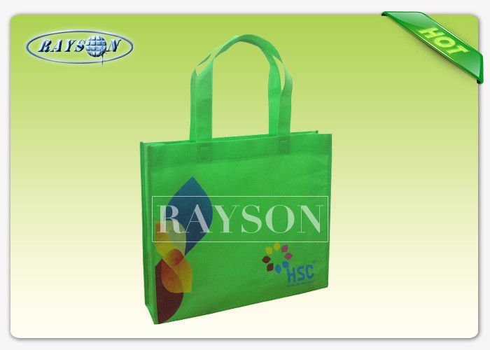 Recyclable Polypropylene Tote non woven grocery Bag With PP webbing for Supermarket