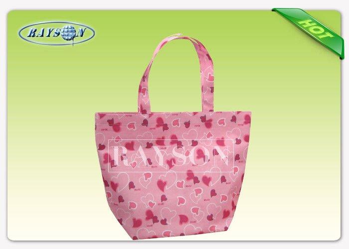 Eco Friendly TNT Shopping Bag With Customized Logo / Non Woven Reusable Bags