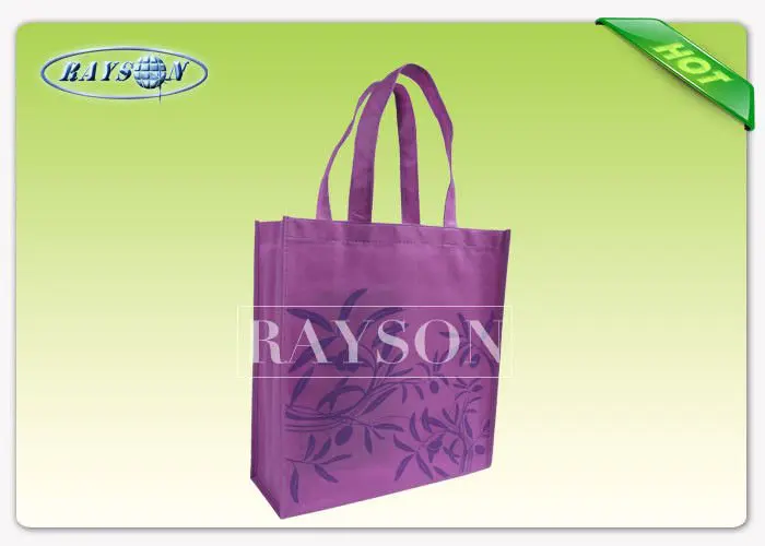 Bopp Glossy PP Shopping Tote PP Non Woven Bags 70gsm - 90gsm 10x20x30 cm With Handle