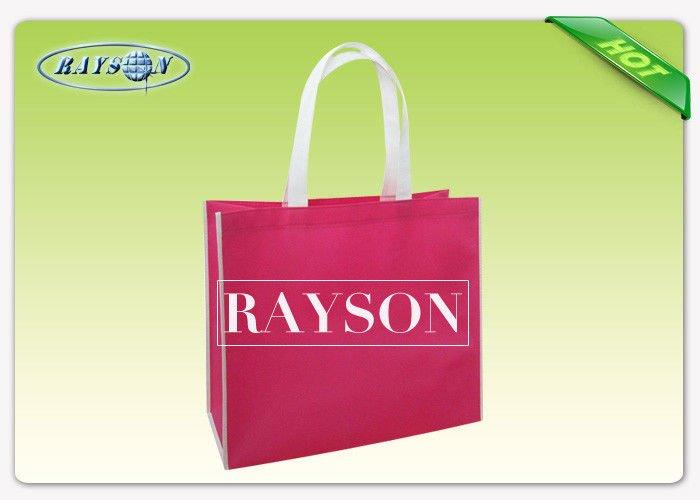 120GSM OPP Laminated 	PP Non Woven Bags In Mesh belt Handle