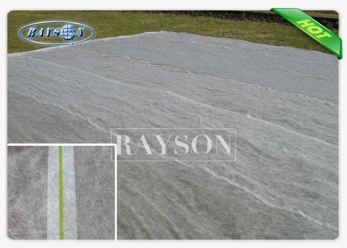 PP Spunbond Non Woven Polypropylene Fabric / Landscape Ground Cover Black / White Color