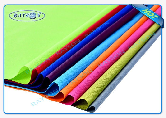 100% PP Flame Retardant  Polypropylene PP Spunbond Non Woven Fabric Showed In Canton Fair