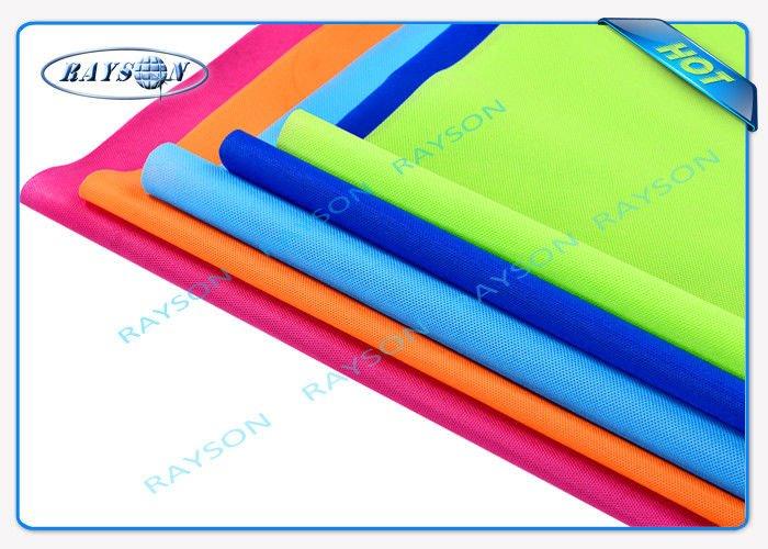 50-160 cm Width Various Colors PP Spunbond Non Woven Fabric For Producing TNT Shopping Bags