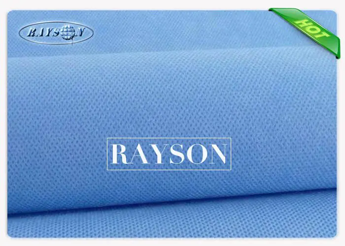 Light Blue Color Imported Polypropylene Disposable Bed Sheet for Surgical Medical