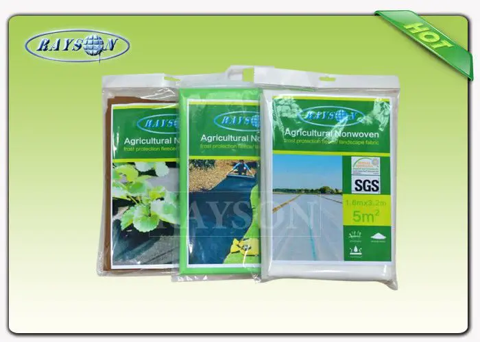 Anti UV resistance of oxygen 40gram Non Woven Landscape Fabric for ground cover