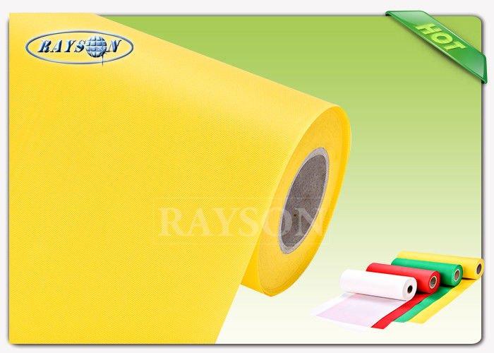 100 Polypropylene Fabric / PP Spunbond Non Woven Fabric Roll Used For U.S Market Shopping Bag