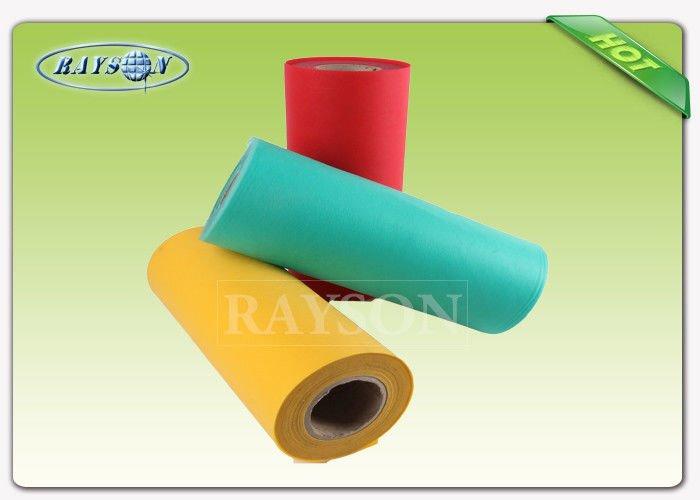 100% Biodegradable Pla Spunbond Nonwoven Fabric For Hyginen / Surgical Use