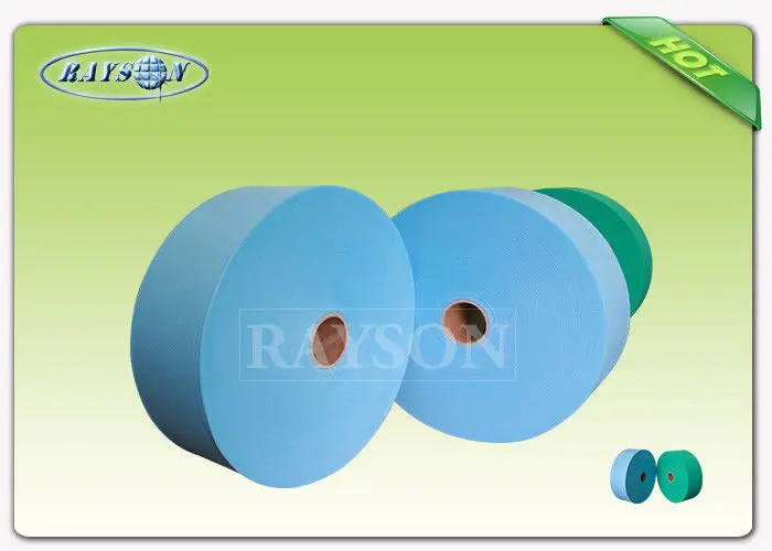 PE Coated 3 Ply Disposable Clean Non Woven Medical Fabric For Surgical Gowns In Hospital