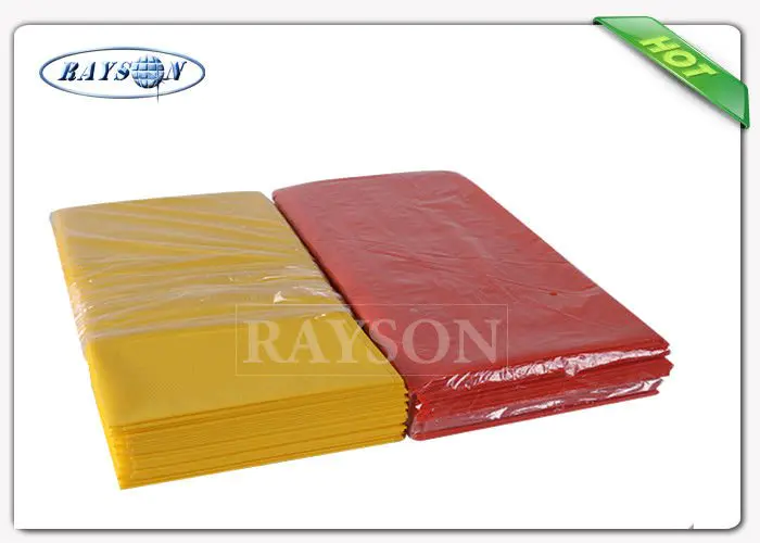 Disposable Non Woven Tablecloth Colorful Heat Resistant TNT Table Cover For Dining Used