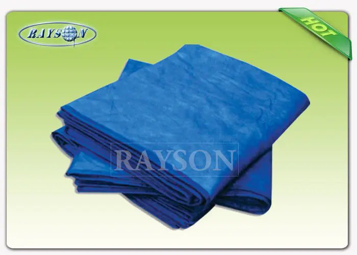 Convenient Disposable Nonwoven Bed Sheet Bright Color Low Thickness 80cm 190cm