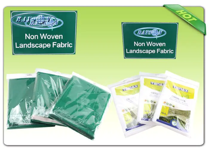 Single Packing Convenient Garden Weed Control Fabric Non woven Material Low Thickness