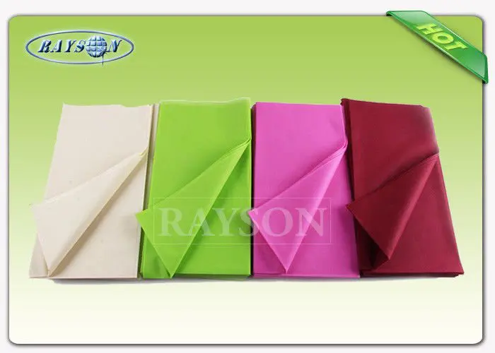 Monouso Non Woven Tablecloth IN TNT Overseas Stable Uniformity Disposable fabric 1m * 1m