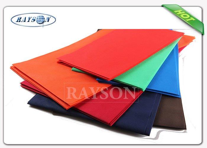 Oeko-Tex Certification Approved Pre-Cut 45 Gsm Various Colors Tnt Table Cloth With 25m Long