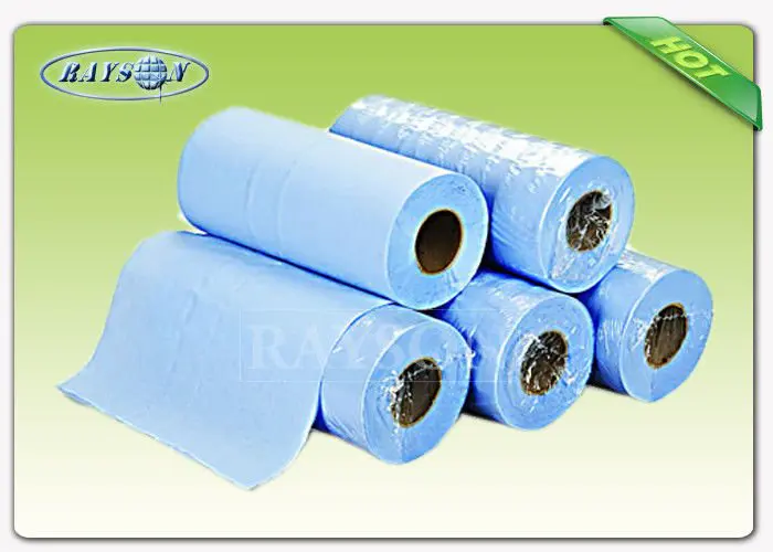 Light Blue Disposable PP Nonwoven Massage Bedsheet Roll for Hospital